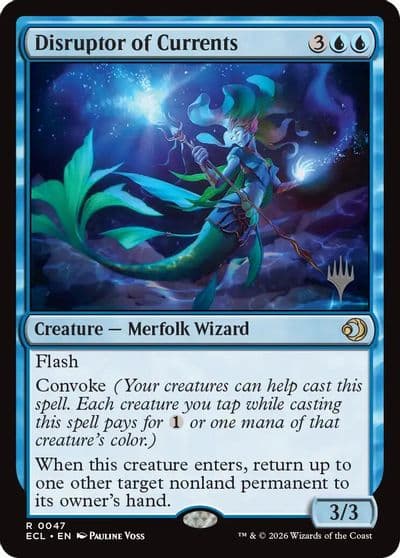 Disruptor of Currents Promo Pack: Lorwyn Eclipsed Magic card