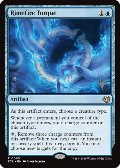 Rimefire Torque Promo Pack: Lorwyn Eclipsed Magic card