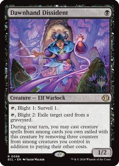 Dawnhand Dissident Promo Pack: Lorwyn Eclipsed Magic card