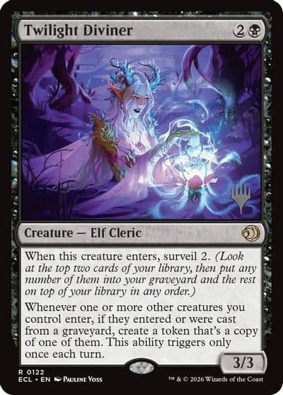 Twilight Diviner Promo Pack: Lorwyn Eclipsed Magic card