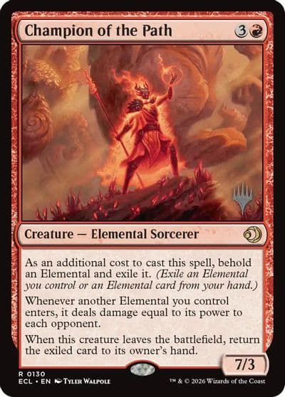Champion of the Path Promo Pack: Lorwyn Eclipsed Magic card