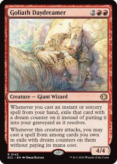 Goliath Daydreamer Promo Pack: Lorwyn Eclipsed Magic card