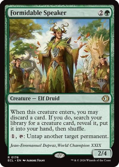 Formidable Speaker Promo Pack: Lorwyn Eclipsed Magic card