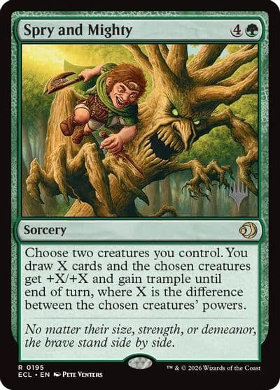Spry and Mighty Promo Pack: Lorwyn Eclipsed Magic card