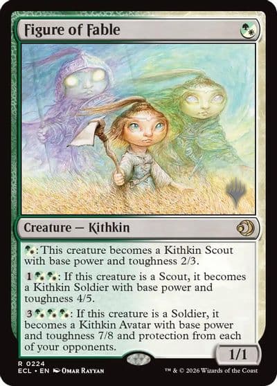 Figure of Fable Promo Pack: Lorwyn Eclipsed Magic card