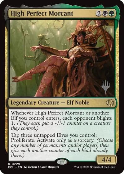 High Perfect Morcant Promo Pack: Lorwyn Eclipsed Magic card