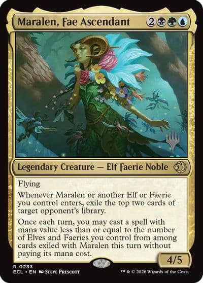 Maralen Fae Ascendant Promo Pack: Lorwyn Eclipsed Magic card