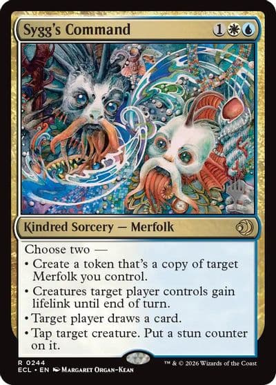 Syggs Command Promo Pack: Lorwyn Eclipsed Magic card