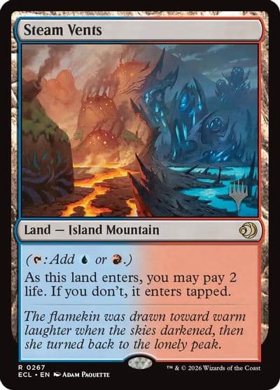 Steam Vents Promo Pack: Lorwyn Eclipsed Magic card