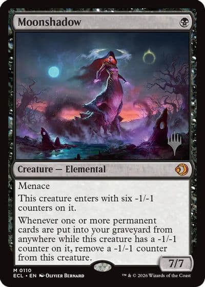 Moonshadow Promo Pack: Lorwyn Eclipsed Magic card