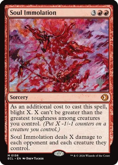 Soul Immolation Promo Pack: Lorwyn Eclipsed Magic card