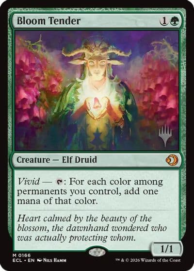 Bloom Tender Promo Pack: Lorwyn Eclipsed Magic card