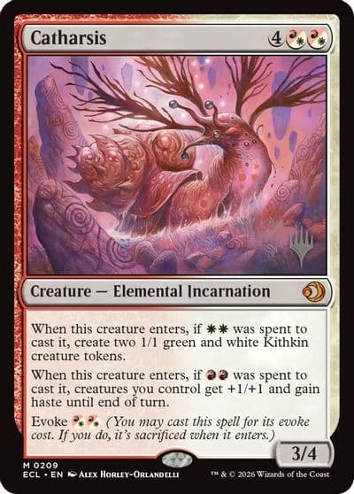 Catharsis Promo Pack: Lorwyn Eclipsed Magic card