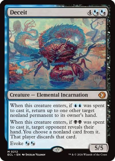 Deceit Promo Pack: Lorwyn Eclipsed Magic card