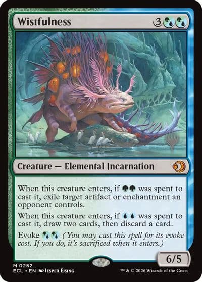 Wistfulness Promo Pack: Lorwyn Eclipsed Magic card