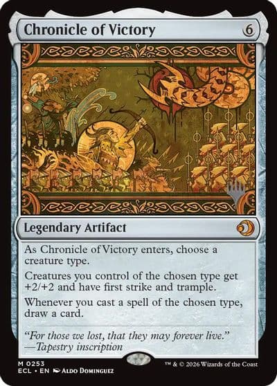 Chronicle of Victory Promo Pack: Lorwyn Eclipsed Magic card
