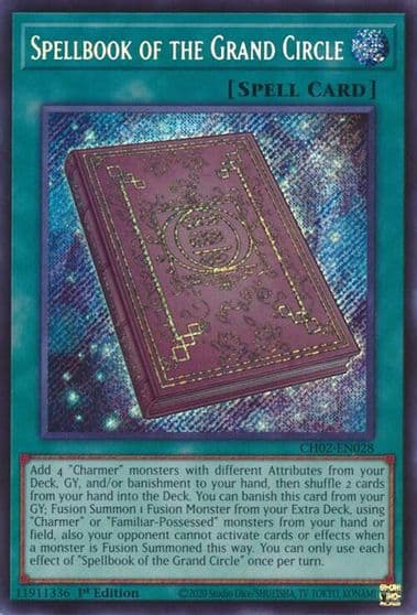 Spellbook of the Grand Circle THE CHRONICLES DECK: Spirit Charmers (All-Foil Edition) Yu-Gi-Oh! card