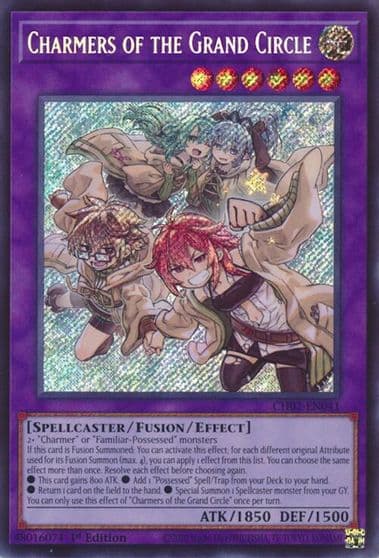 Charmers of the Grand Circle THE CHRONICLES DECK: Spirit Charmers (All-Foil Edition) Yu-Gi-Oh! card