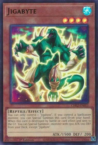Jigabyte THE CHRONICLES DECK: Spirit Charmers (All-Foil Edition) Yu-Gi-Oh! card