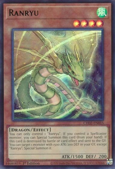 Ranryu THE CHRONICLES DECK: Spirit Charmers (All-Foil Edition) Yu-Gi-Oh! card