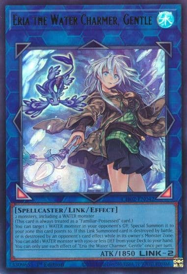 Eria the Water Charmer Gentle THE CHRONICLES DECK: Spirit Charmers (All-Foil Edition) Yu-Gi-Oh! card