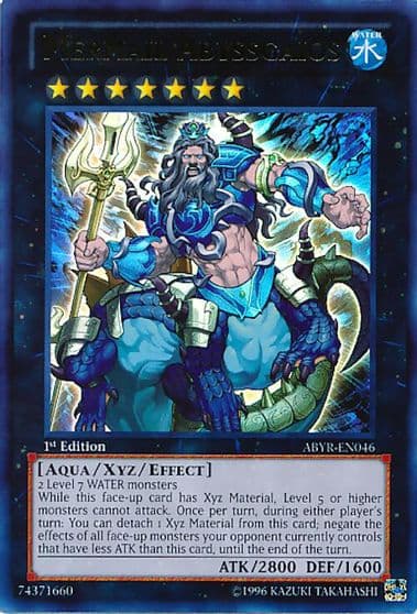 Mermail Abyssgaios Abyss Rising Yu-Gi-Oh! card