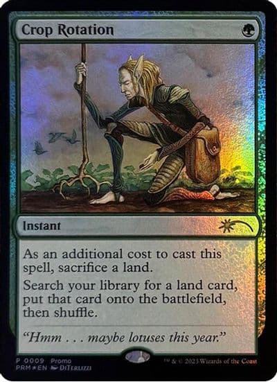 Crop Rotation Graphic Novel Insert Media Promos Magic card