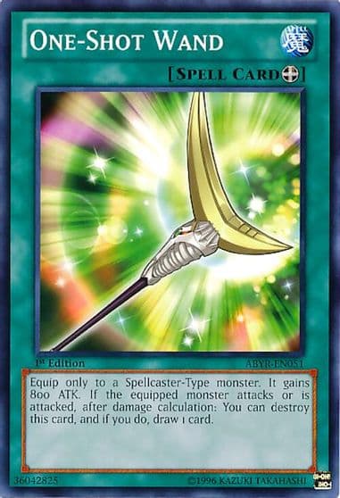 One Shot Wand Abyss Rising Yu-Gi-Oh! card
