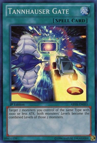 Tannhauser Gate Abyss Rising Yu-Gi-Oh! card