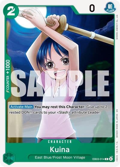 Kuina Extra Booster: One Piece Heroines Edition One Piece card