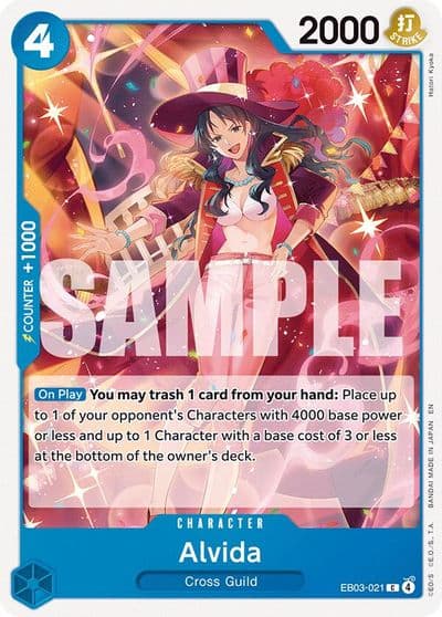 Alvida Extra Booster: One Piece Heroines Edition One Piece card