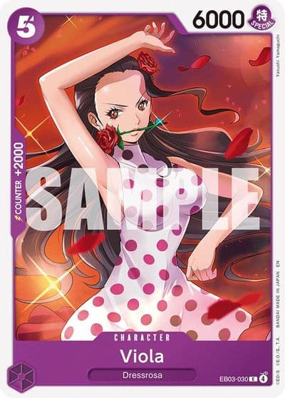 Viola Extra Booster: One Piece Heroines Edition One Piece card