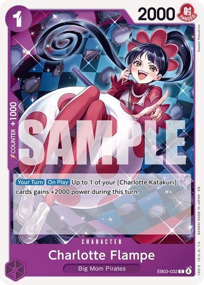 Charlotte Flampe Extra Booster: One Piece Heroines Edition One Piece card