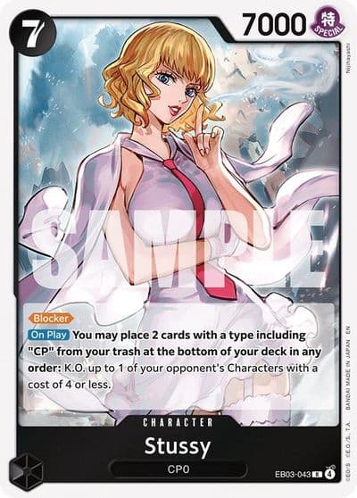 Stussy Extra Booster: One Piece Heroines Edition One Piece card