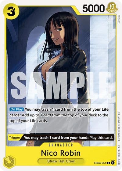 Nico Robin 054 Extra Booster: One Piece Heroines Edition One Piece card