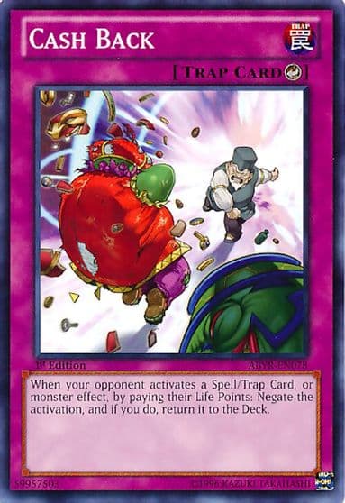 Cash Back Abyss Rising Yu-Gi-Oh! card