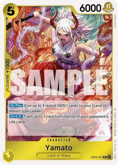 Yamato Extra Booster: One Piece Heroines Edition One Piece card