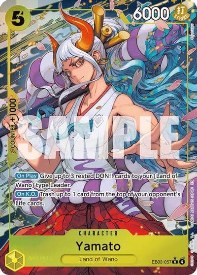 Yamato Alternate Art Extra Booster: One Piece Heroines Edition One Piece card