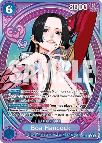 Boa Hancock SP Extra Booster: One Piece Heroines Edition One Piece card
