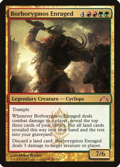 Borborygmos Enraged Gatecrash Magic card