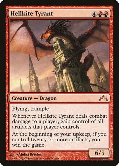 Hellkite Tyrant Gatecrash Magic card