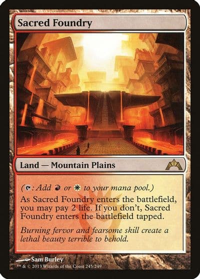 Sacred Foundry Gatecrash Magic card
