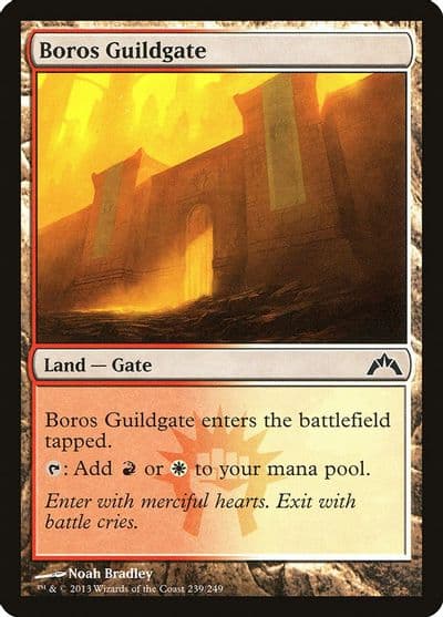 Boros Guildgate Gatecrash Magic card