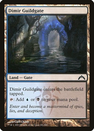 Dimir Guildgate Gatecrash Magic card