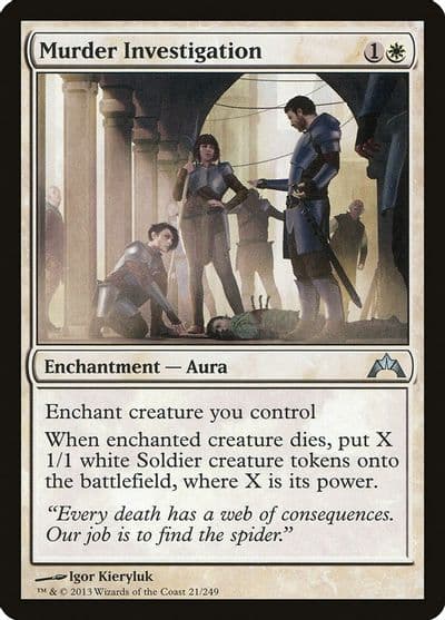 Murder Investigation Gatecrash Magic card