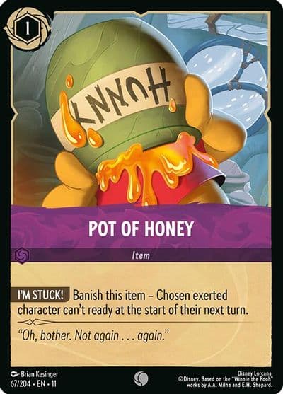 Pot of Honey Winterspell Lorcana card