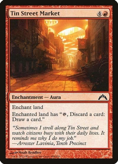 Tin Street Market Gatecrash Magic card