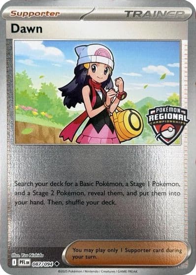 Dawn (Regional Championship) League & Championship Cards Pokemon card