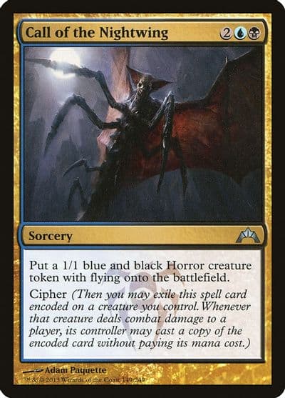Call of the Nightwing Gatecrash Magic card