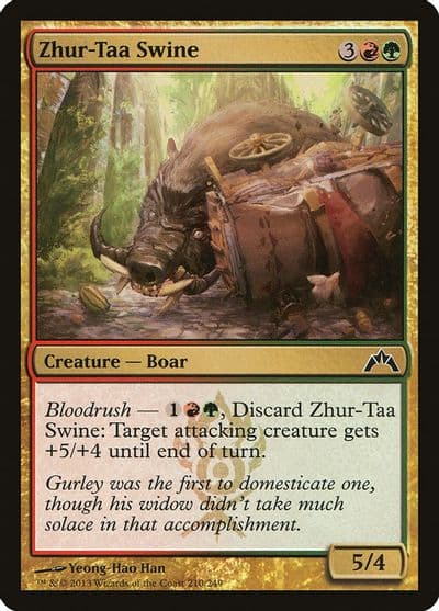 Zhur Taa Swine Gatecrash Magic card